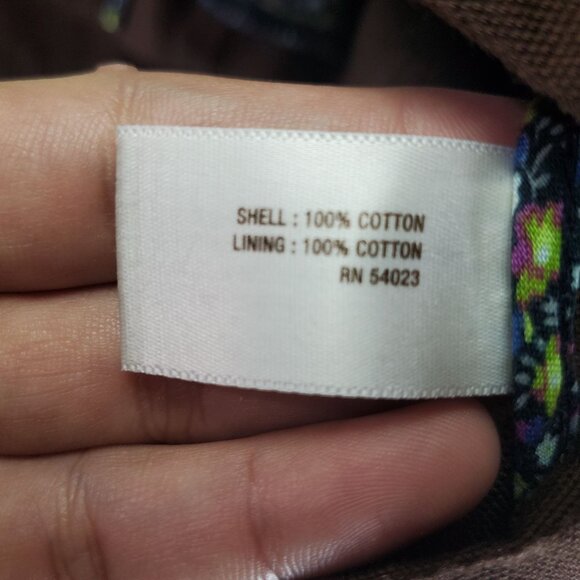 Old Navy Jacket Womens Medium Brown Double Breasted Button Front *NWT* - Picture 5 of 11